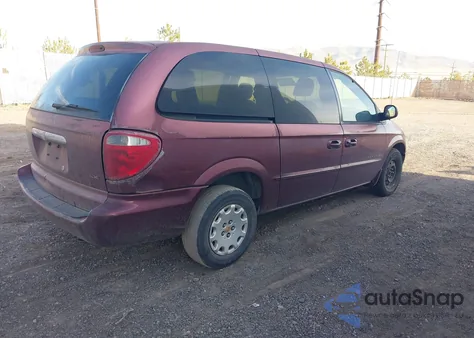 2001 Chrysler Town & Country Lx из США, поврежденный, VIN 2C4GP44311R212709